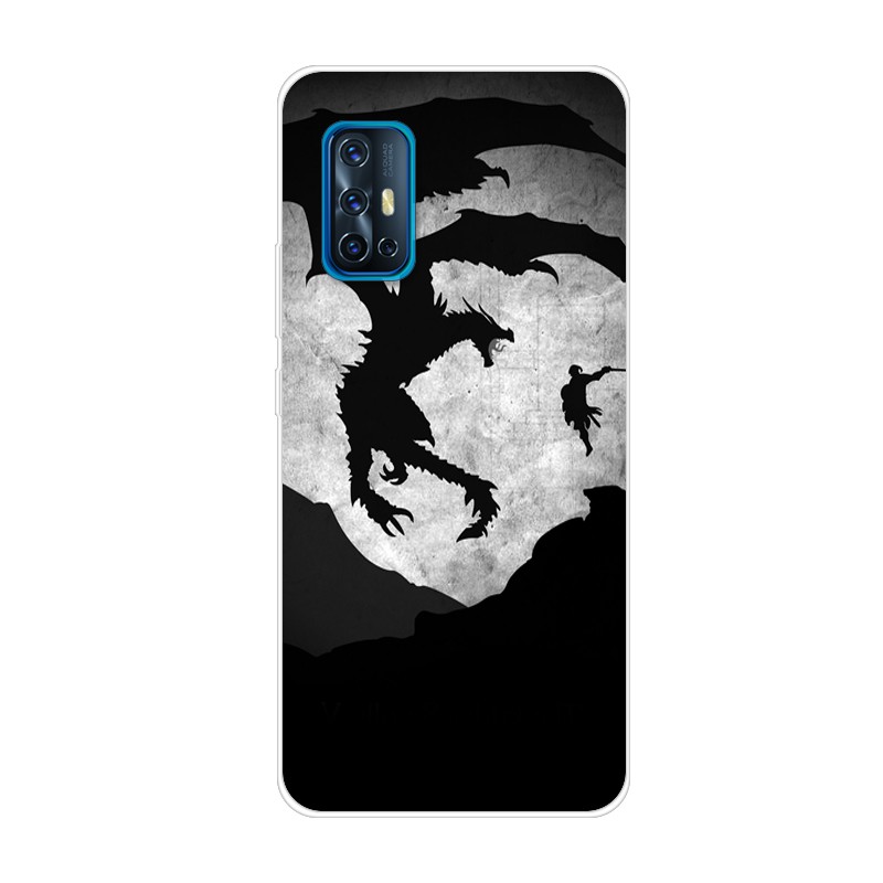 Ốp lưng VIVO V17 Silicon Cover mềm TPU Điện Thoại Back Vỏ Cho VIVO V17 Hoạt hình di động Phone Bảo vệ Case