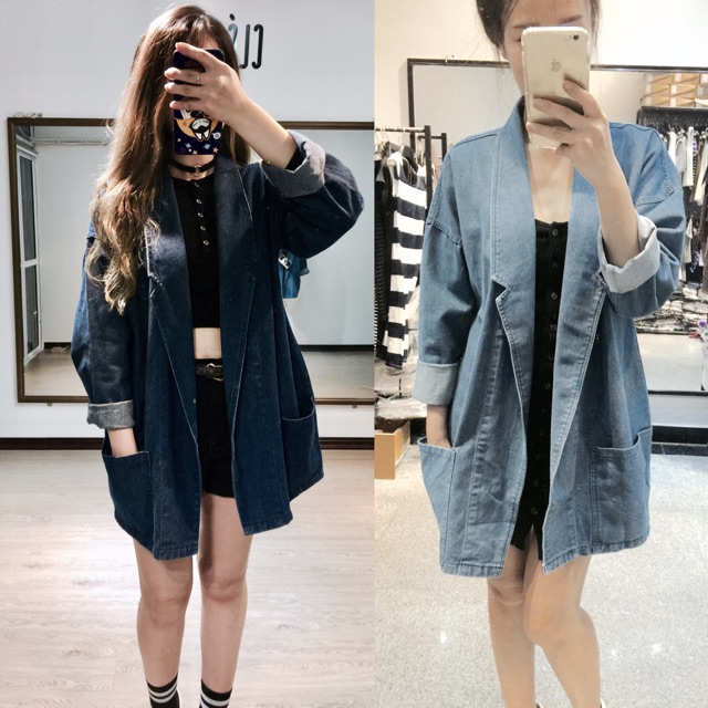 Cle Store - Khoác vest jean