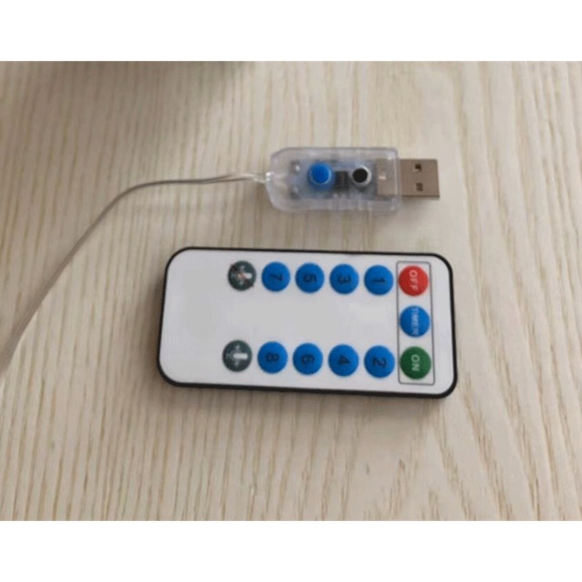 Remot cảm biến âm thanh dây đèn led 5v usb