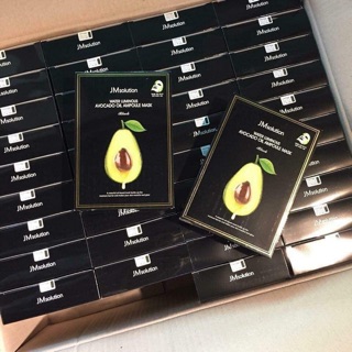 Mặt nạ bơ JM Solution Water Luminious Avocado Nourshing In Oil Mask