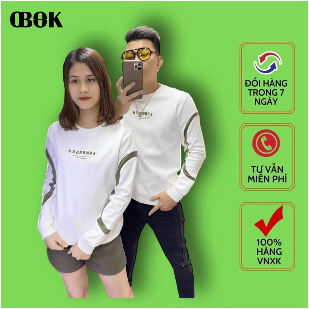 Áo Thun Nam Cổ Tròn OBOKFASHION, Áo Phông Nam Dài Tay, Chất Vải Cotton, Mềm Mại, Cao Cấp ATD22