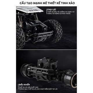 Xe Điều Khiển Từ Xa Rock Crawler 2 Cầu, Độ Bên Cao, Chống Va Đạp, Không Rò Rỉ.