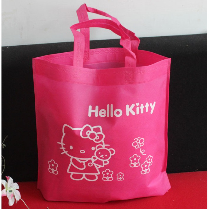Túi đựng máy câu cá gấp gọn đa năng hình Hello Kitty