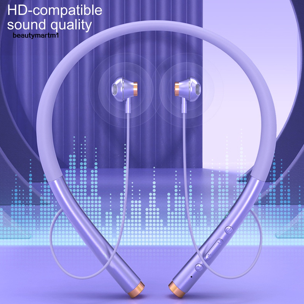 (Shop Amart) Tai Nghe Bluetooth 5.0 Dạng Đeo Cổ Chống Nước