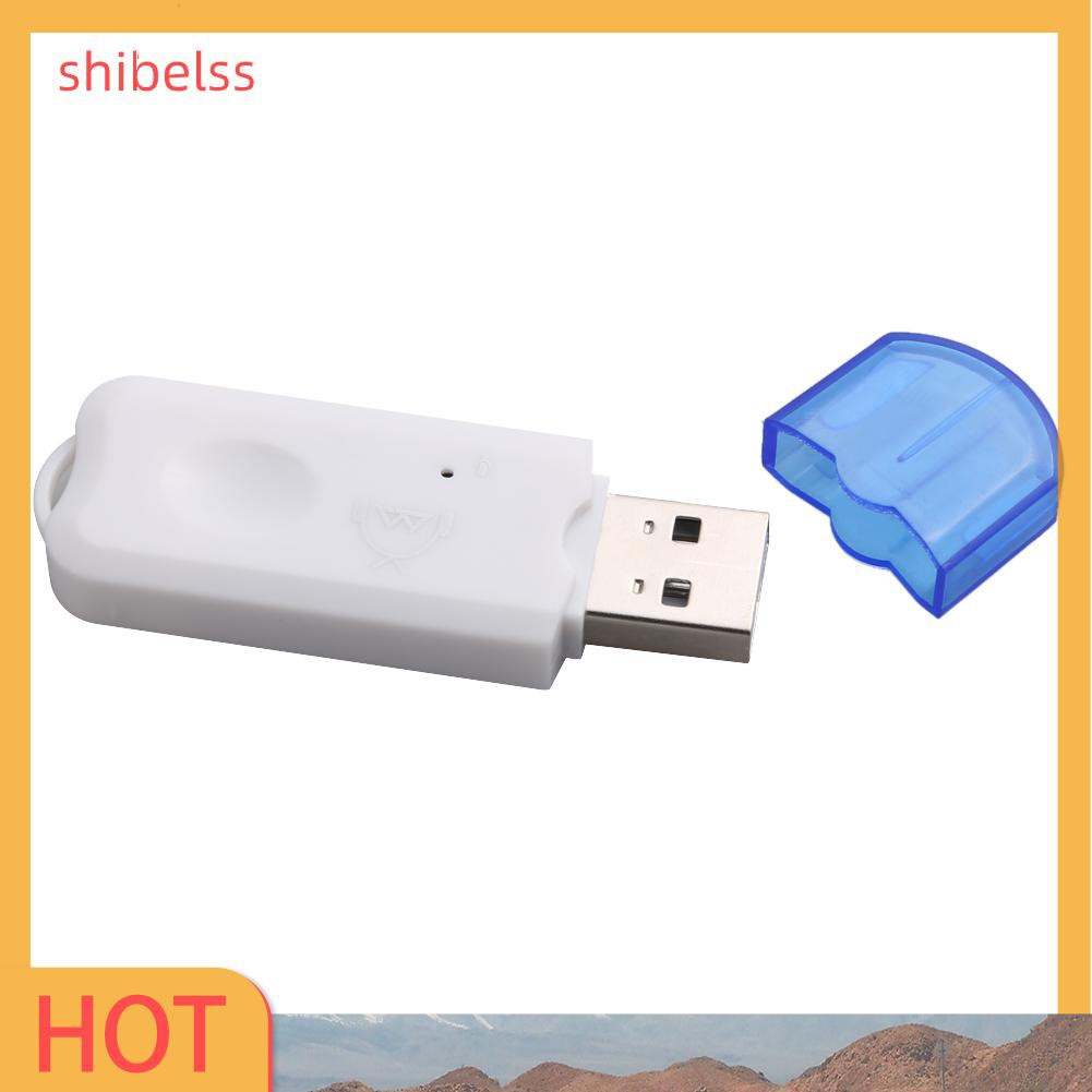 Usb Nhận Tín Hiệu Âm Thanh Bluetooth Không Dây Shibelss Cho Điện Thoại