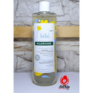 Sữa tắm gội Klorane của Pháp (mẫu mới)