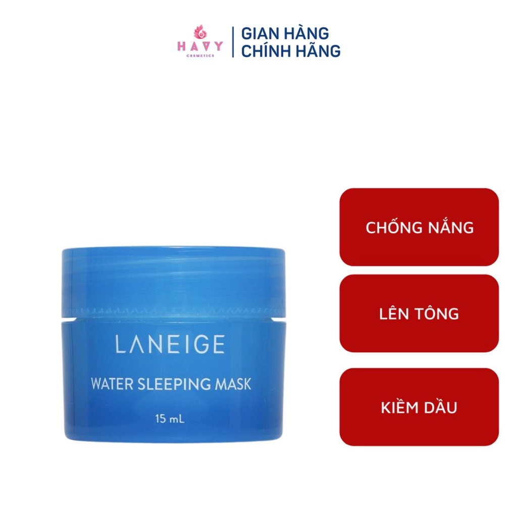 Mặt nạ ngủ Laneige Water Sleeping Mask (mẫu mới) 15ml