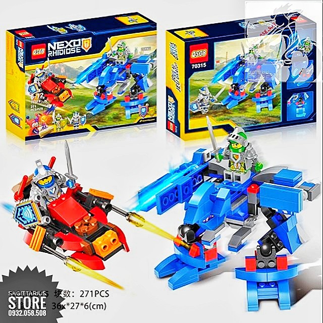 LEGO QS08-70315 Lắp Ráp Robot NEXO ( 271 Miếng )