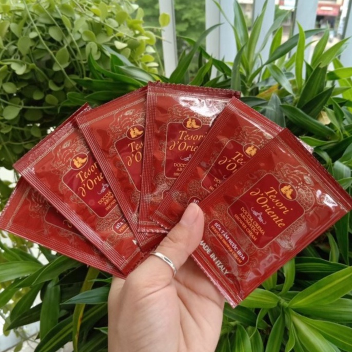 Sữa Tắm Nước Hoa Tesori CHÍNH HÃNG Gói Sữa Tắm Tesori O'drient 7ml