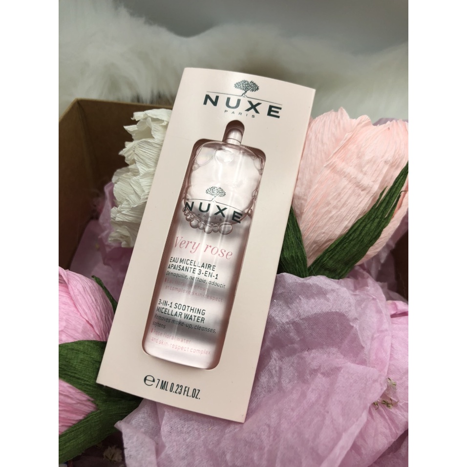 Dầu tẩy trang Nuxe Micellar Cleansing Oil with Rose 7ml