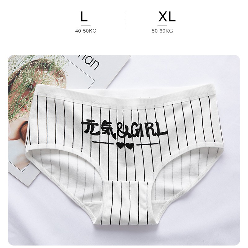 Quần lót nữ cotton cao cấp co giãn kháng khuẩn in hình đáng yêu dễ thương QL41 | BigBuy360 - bigbuy360.vn