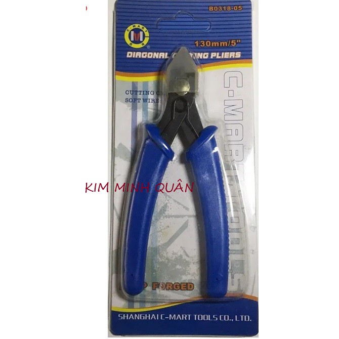 Kìm Cắt Nhựa , Chân Linh Kiện Điện Tử Cao Cấp 130mm B0318 C-Mart