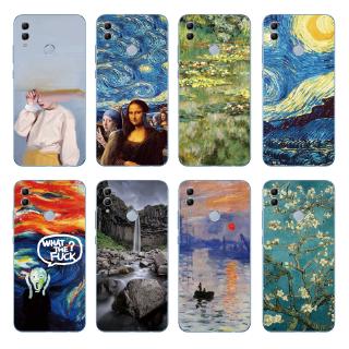 Ốp lưng TPU chống sốc hình Van Gogh cho Huawei Honor 10 Lite / P9 Lite / P8 Lite
