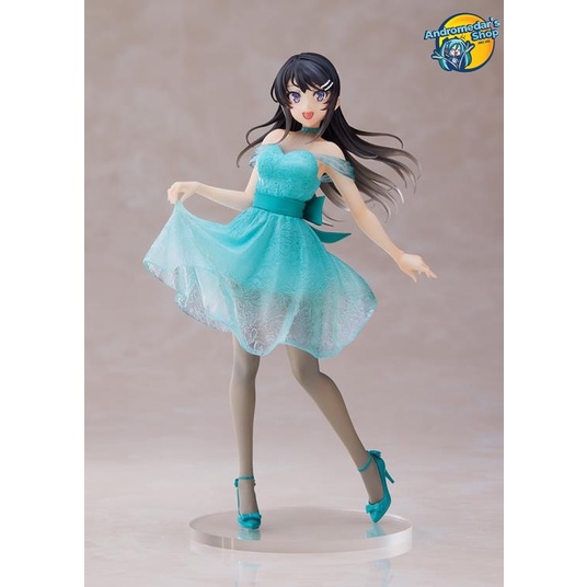 [Taito] Mô hình nhân vật Rascal Does Not Dream of Bunny Girl Mai Sakurajima (Clear Dress Ver.) Coreful Figure