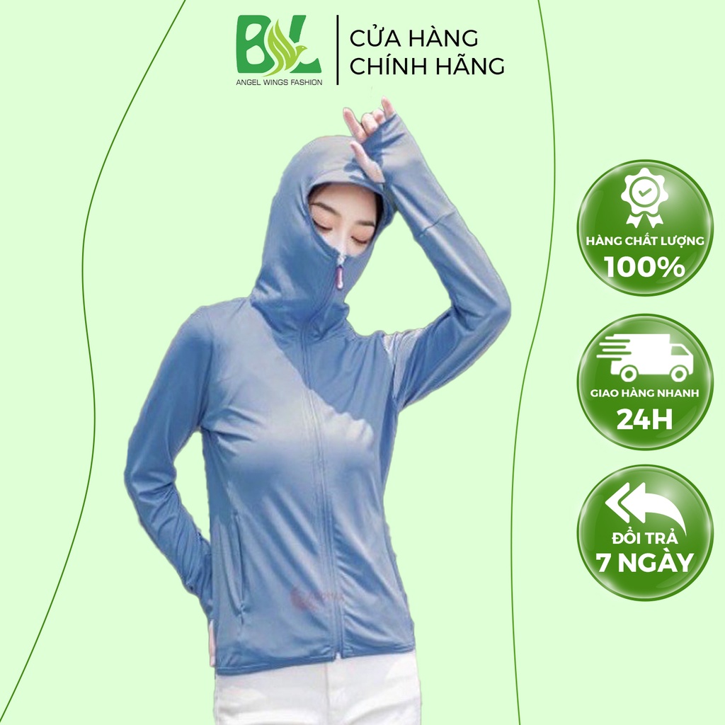 Áo Nắng Thông Hơi Thời Trang Cuộn Túi BL Fashion