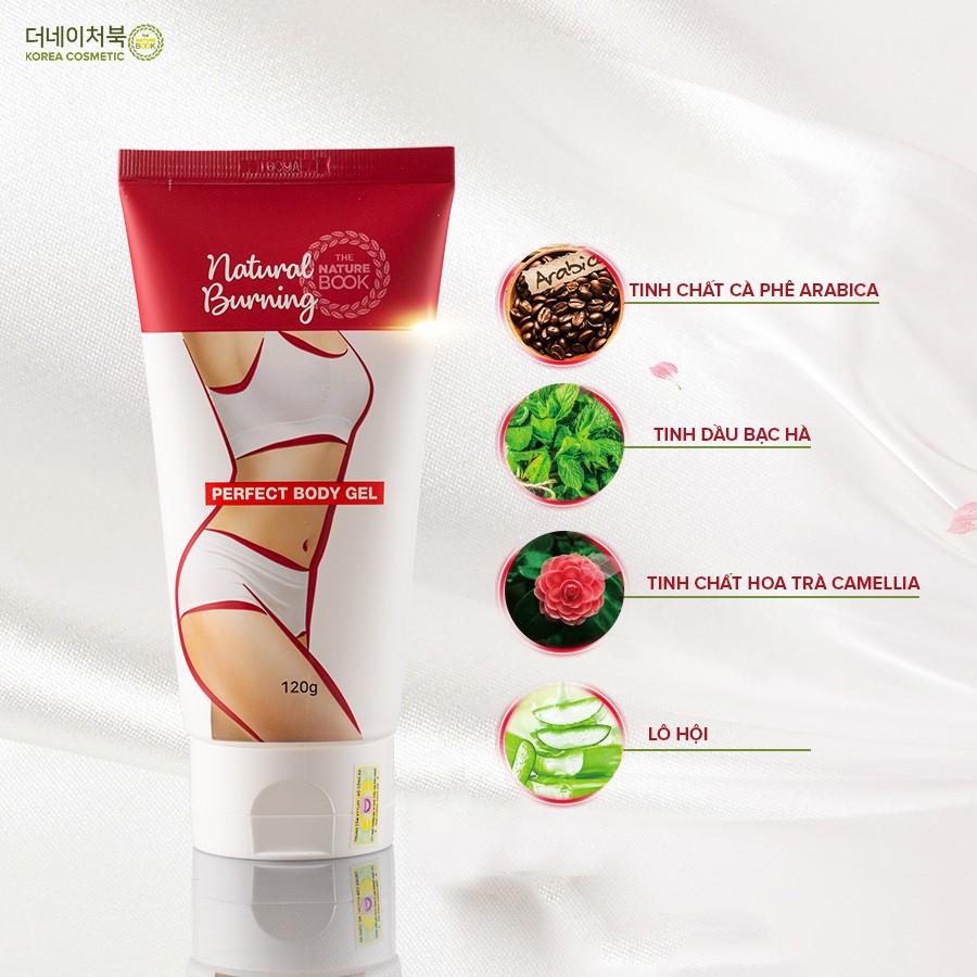 Gel tan mỡ The Nature Book Burning Perfect Body Gel