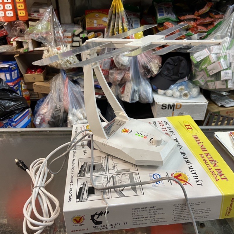 ANGTEN đầu thu kĩ thuật số DVB t2 model có bộ khuếch đại tăng thu sóng