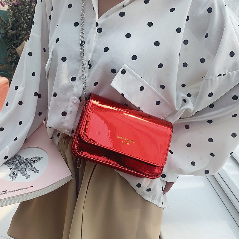 Túi xách đeo chéo thiết kế thanh lịch thời trang 2021 cho nữ