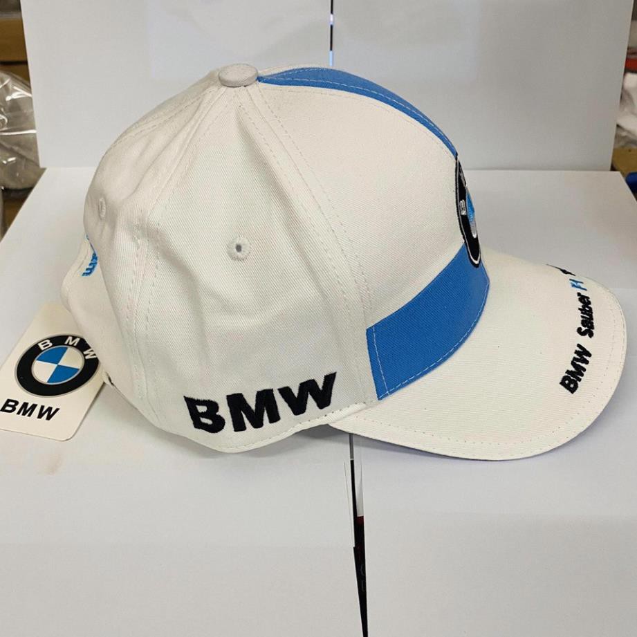 NÓN KẾT TEM XE BMW VẢI ĐẸP MỀM MỊN