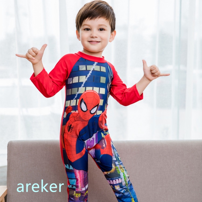 Đồ Bơi Liền Thân Dài Tay Cho Bé Trai