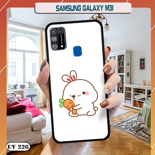 Ốp lưng nhám in hình 3D Samsung Galaxy M31