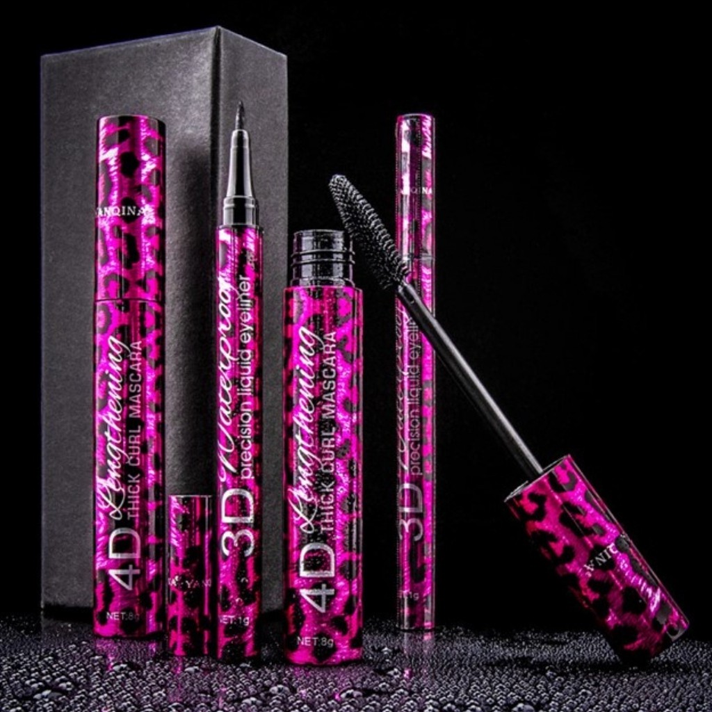 Mascara Và Kẻ Mắt 2N1 YANQINA Eye Charm Báo Hồng