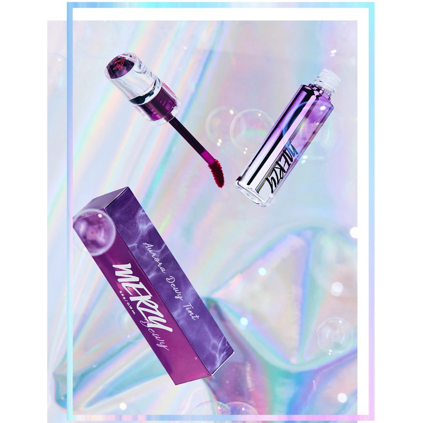 Son Tint Bóng Ánh Nhũ Siêu Lì Merzy Aurora Dewy Tint | BigBuy360 - bigbuy360.vn