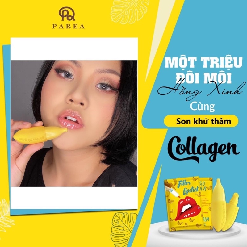 Set son khử thâm Collagen Banana Filler Lipstick - Phân phối chính hãng | BigBuy360 - bigbuy360.vn