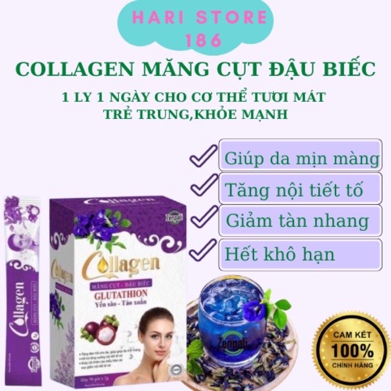 colagen đậu biếc (siêu sale hộp 30 gói)