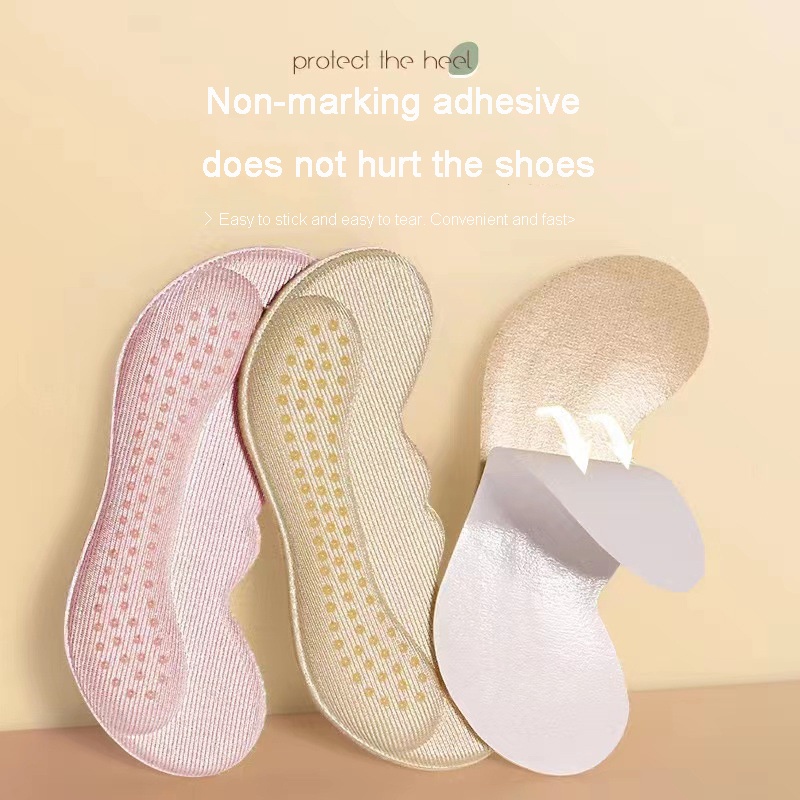Set 2 Cặp Miếng Dán Lót Giày Cao Gót Giảm Đau Dễ Điều Chỉnh Kích Thước Dành Cho Bạn Nữ Mang Giày Cao Gót