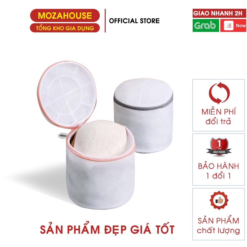 Túi giặt đồ lót hai lớp dày dặn - Túi giặt áo ngực, áo lót, bra tiện dụng, bền bỉ  - MozaHouse