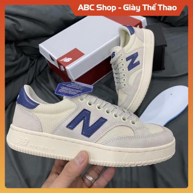 [FreeShip+ Hàng Xịn] GIÀY NEW.BALANCE CRT300 CREAM BLU, Giày Sneaker Nb Crt 2.0  Chữ xanh lá, new 550, nb 574