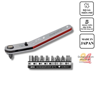 [made in Japan] Tay vặn Vít bắt góc hẹp ANEX No.429/ Cần bắt góc hẹp ANEX