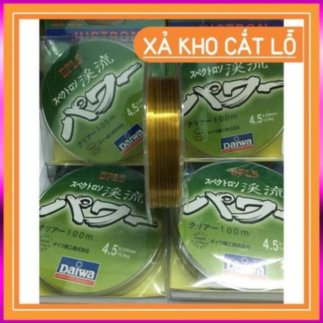 ⭐  [Xả Kho] Cước Câu Cá Cước Câu Daiwa 7 Màu Cầu Vồng Siêu Bền Dài 100m