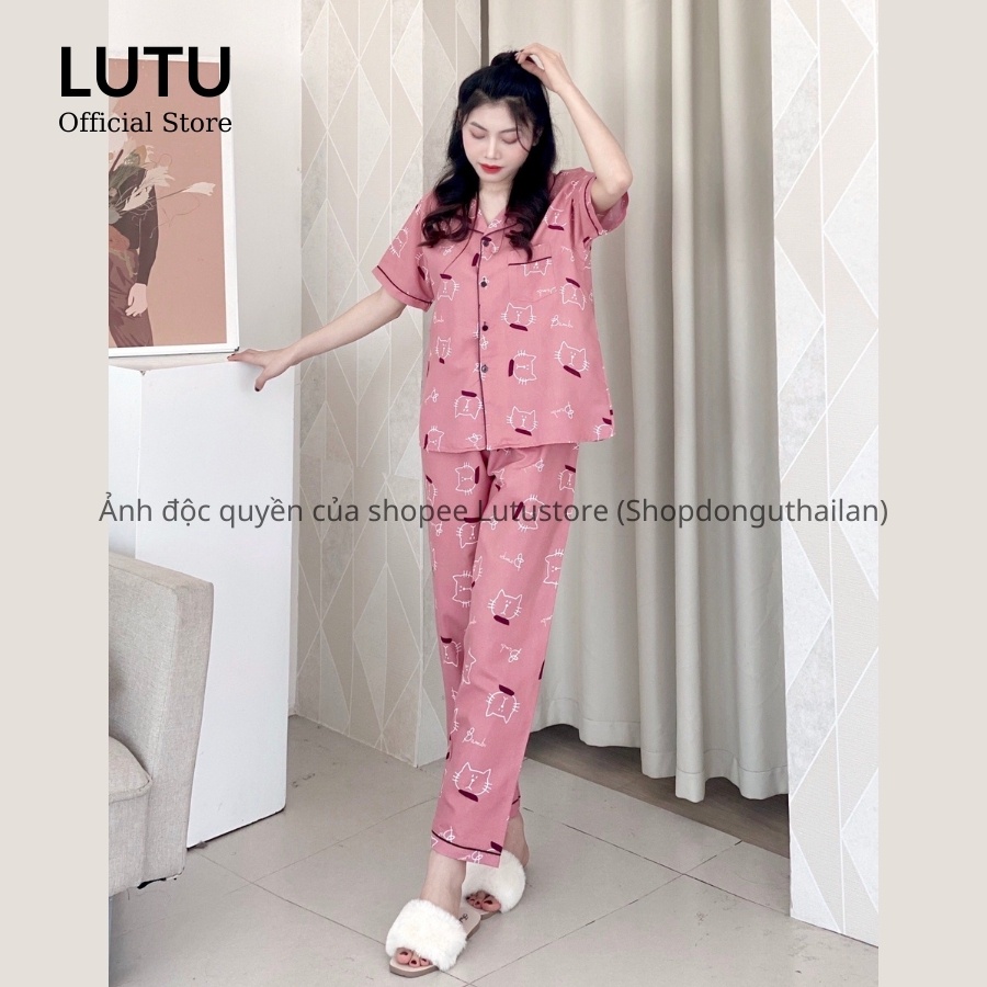Bộ Ngủ Pijama Dài Form Dưới
