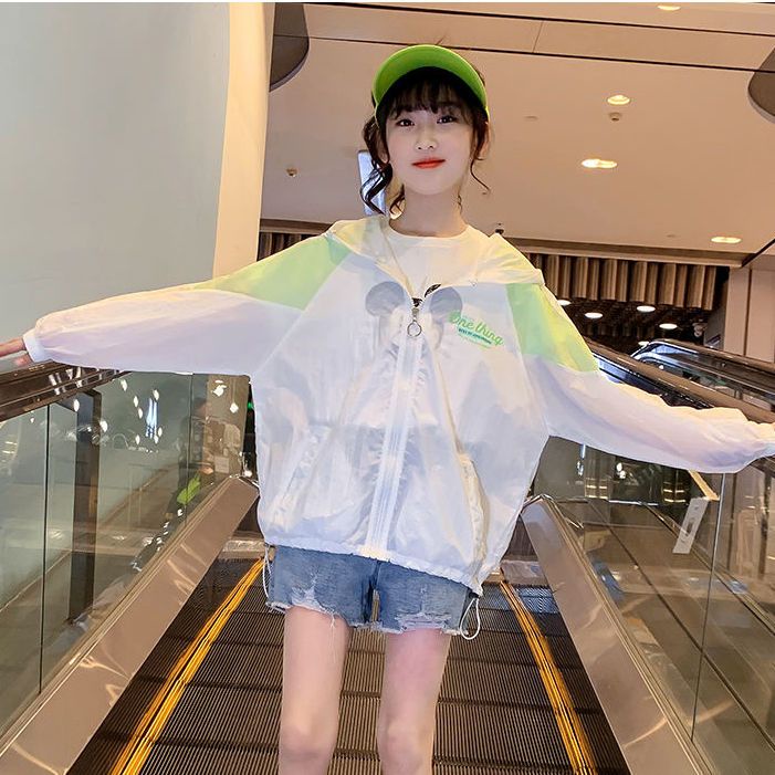 2023 Mới Áo Khoác Chống Nắng Và Tia Uv Thiết Kế Mỏng Thoáng Khí Thời Trang Cho Bé