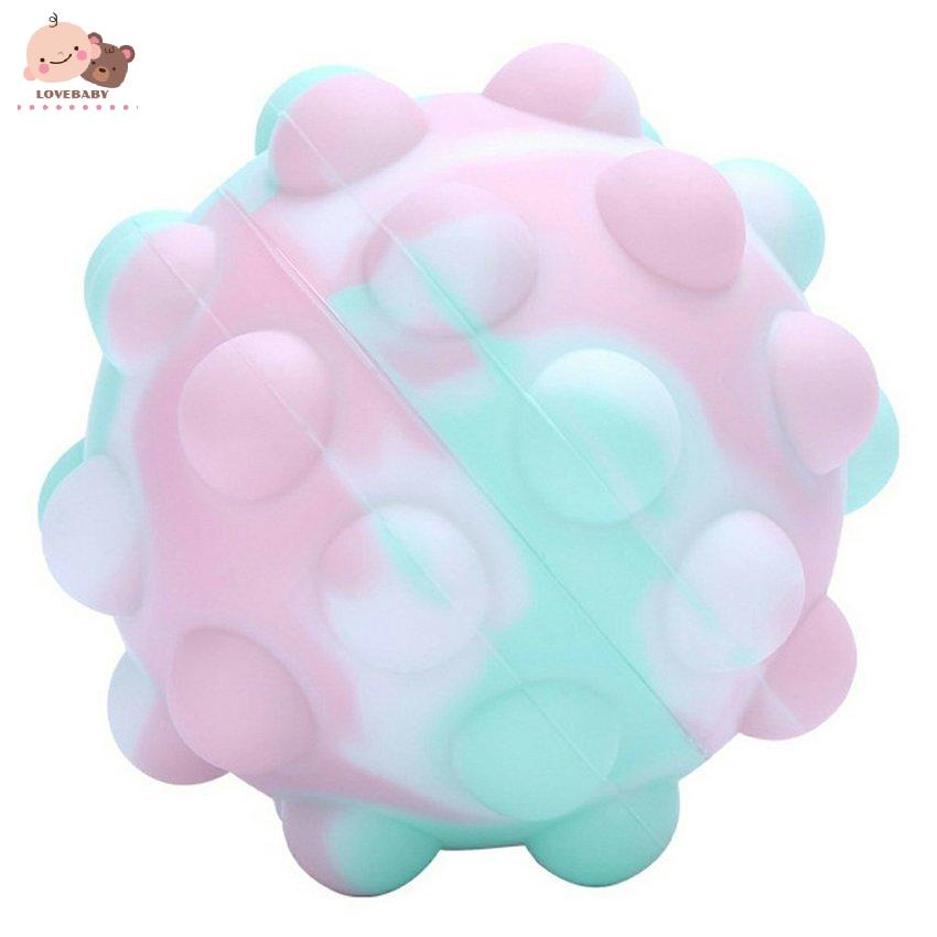 Rodent Pioneer Ball Squeeze 3D Elastic Silicone Ball Sensory Vent Ball