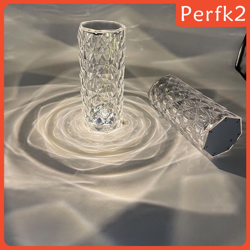 Modern Crystal Table Lamp Diamond Desk Bedside Lighting Led Table Light
