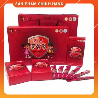 Hồng sâm hàn quốc cho bé, hộp 30 gói - nước hồng sâm baby sanga chính hãng