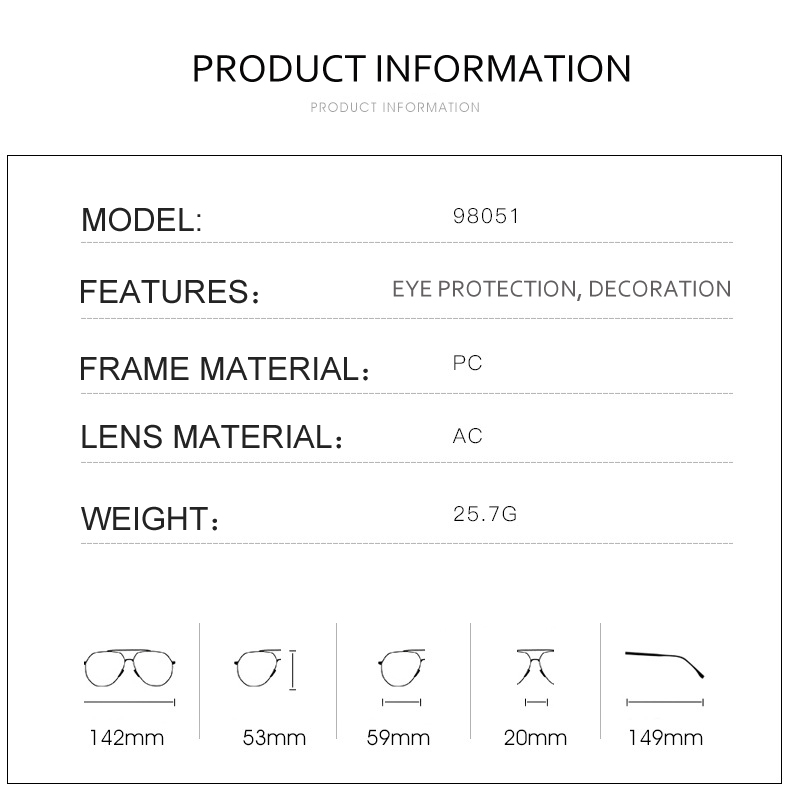 Kính Mát Gọng Tròn Thời Trang Cổ Điển Cho Nữ