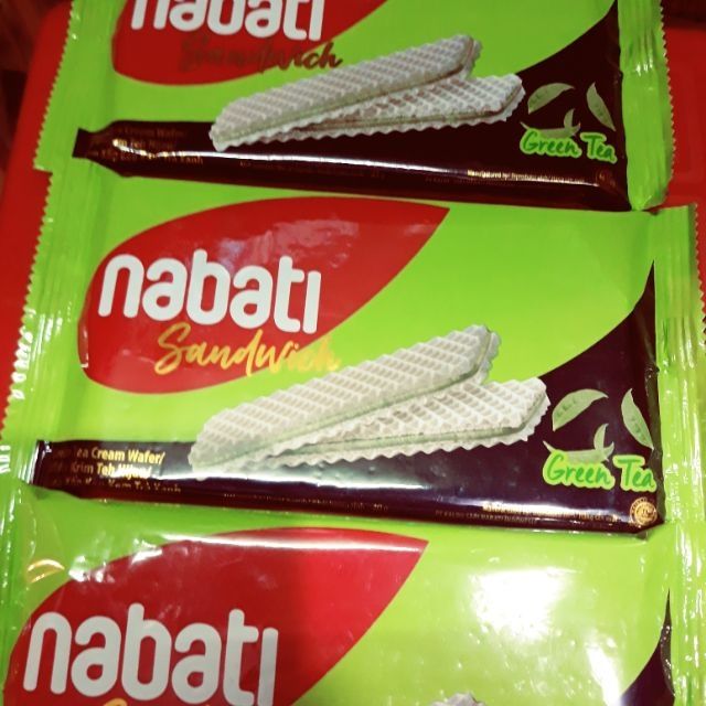 COMBO 10 GÓI NABATI TRÀ XANH 40G