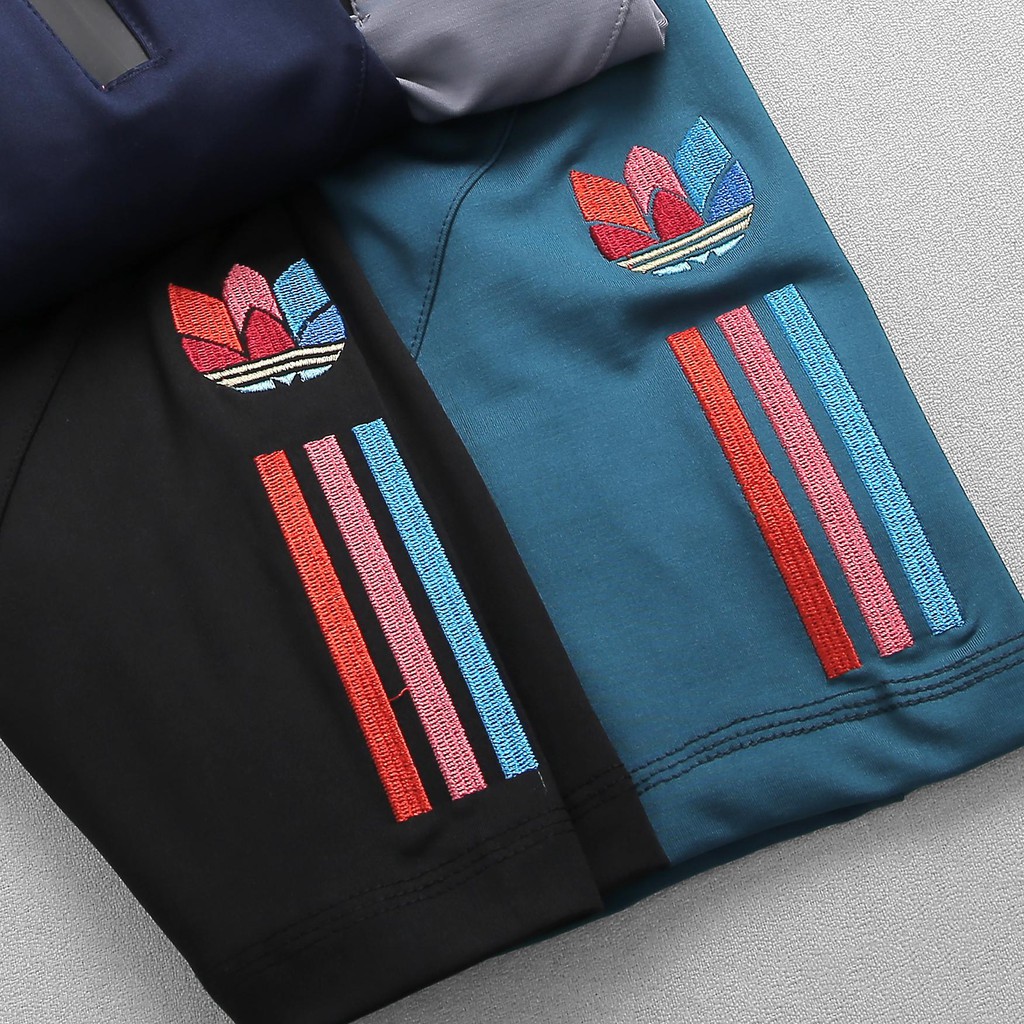 Quần short thể thao nam, quần đùi nam chất liệu poly thoáng mát họa tiết thêu độc đáo QS04 | BigBuy360 - bigbuy360.vn