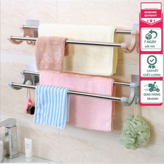 Kệ treo khăn nhà tắm nhà bếp cao cấp dính tường