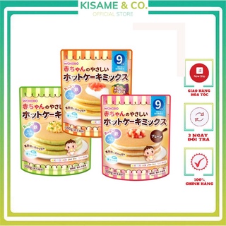 Bột làm bánh Pancake Wakodo Nhật Bản cho bé ăn dặm