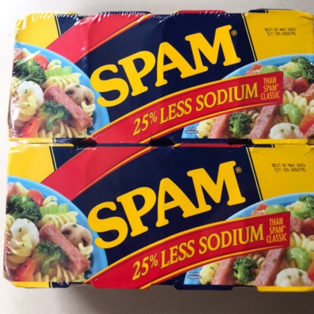 Thịt heo pate Spam Mỹ (hạn sử dụng 2023)