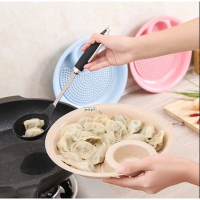Đĩa ăn liền bát nước chấm khay đựng đồ ăn kèm bát nước chấm gia vị đựng hoa quả