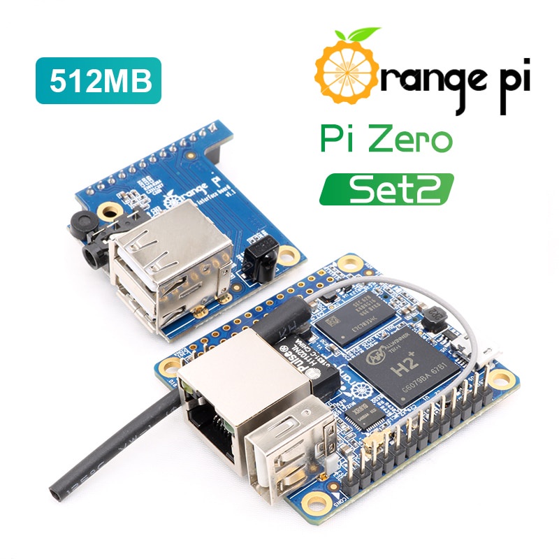 Orange Pi Zero 512MB+Expansion Board, Support Android,Ubuntu,Debian Mini Computer