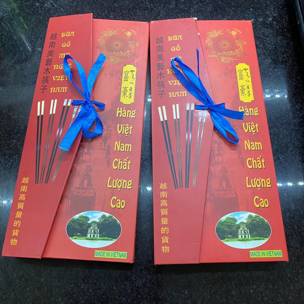 Combo 5 đôi/10 đôi đũa ăn gỗ ( Tre - Dừa - Cẩm Lai - Trắc ) Cao Cấp chống trượt chống nấm mốc, không hóa chất