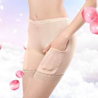 Quần đùi mặc váy có túi chất cotton ren siêu đẹp
