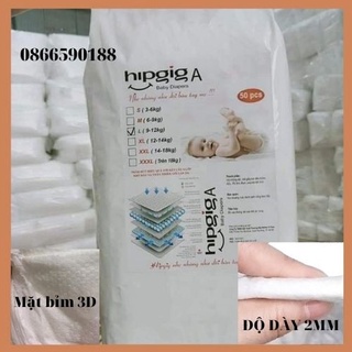 Combo 100 miếng tã/bỉm quần hipgig a sizess/ m/l/xl/xxl/xxxl-giá rẻ